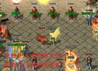 传奇新人也能赚大钱?基础入门攻略有哪些? 传奇新人也能赚大钱?基础入门攻略有哪些?