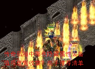 传奇私服中哪些隐藏属性装备值得优先收集?高手推荐清单 传奇私服中哪些隐藏属性装备值得优先收集?高手推荐清单