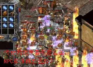 ������Ϸ�￴����װ����NPC�͹�����ô�죿