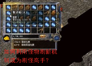 如何利用怪物刷新机制成为刷怪高手? 如何利用怪物刷新机制成为刷怪高手?