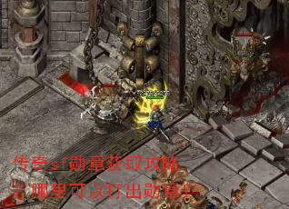 传奇sf勋章获取攻略?哪里可以打出勋章? 传奇sf勋章获取攻略?哪里可以打出勋章?