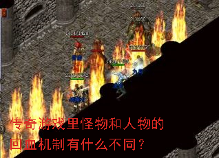 ������Ϸ����������Ļ�Ѫ������ʲô��ͬ��