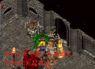 如何向天下第一申请脚本传奇NPC发起挑战? 如何向天下第一申请脚本传奇NPC发起挑战?