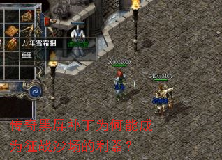 传奇黑屏补丁为何能成为征战沙场的利器? 传奇黑屏补丁为何能成为征战沙场的利器?