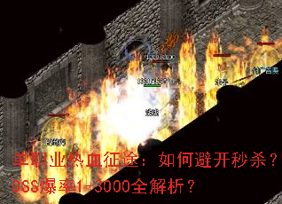 单职业热血征途:如何避开秒杀?BOSS爆率1-3000全解析? 单职业热血征途:如何避开秒杀?BOSS爆率1-3000全解析?