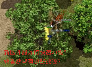 新区开服如何快速冲级?装备获取有哪些捷径? 新区开服如何快速冲级?装备获取有哪些捷径?